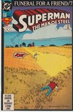 DC COMICS SUPERMAN THE MAN OF STEEL #21 1ST PRINT VF