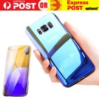 Blue Ray Hard Back Case Cover for Samsung Galaxy S7 Edge S8 S9 S10 Note Plus Hot