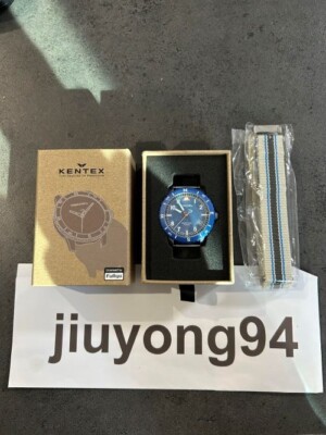 Kentex Yuru Camp? Collaboration Watch Shima Rin Model  S805M-03 (Blue & White)