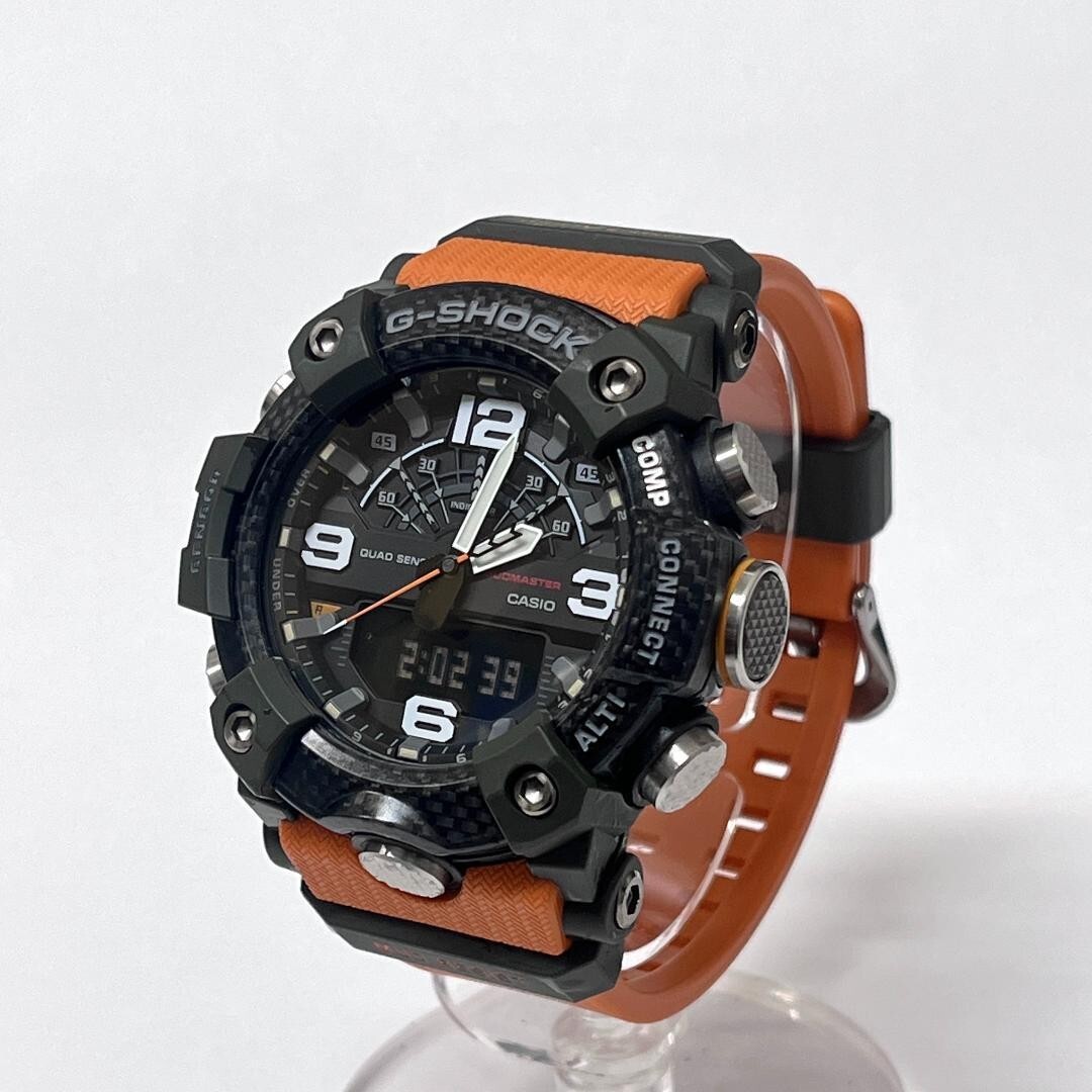 時計 G-SHOCK Mudmaster GG-B100-1A3 CASIO G-SHOCK MUDMASTER GG-B100-1A9JF Orange Band Used Japan