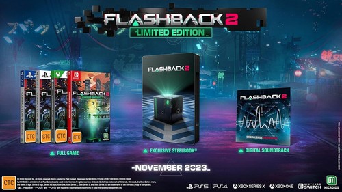 Flashback 2 Limited Edition PS5 PlayStation 5 (Factory Sealed) - Picture 2 of 13