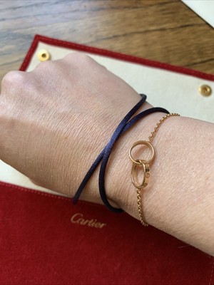 cartier trinity string bracelet
