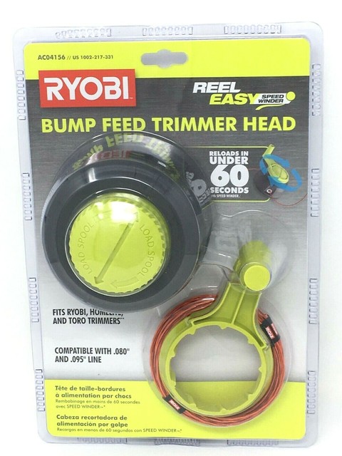 Ryobi Ac04156 Bump Feed Reel Easy Trimmer Head With Speed Winder For Sale Online Ebay