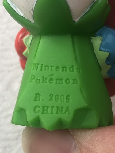 VINTAGE ORIGINAL POKÉMON FINGER PUPPET FIGURES WITH POCKET MONSTERS BAG - Picture 5 of 12