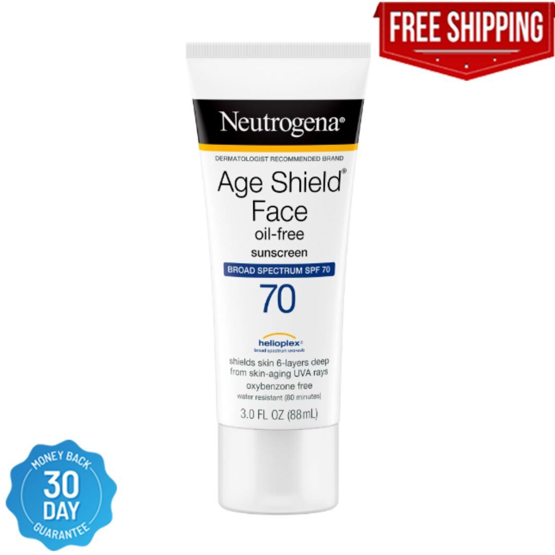 Neutrogena Age Shield Face SPF70 3本セット Amazon.com: Neutrogena Age Shield Face Lotion Sunscreen