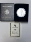 2011  & 2012 (W) American Silver Eagles Burnished Edition  UC