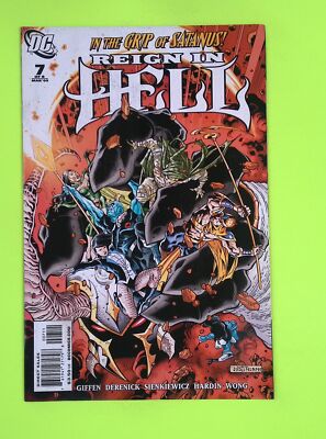 Reign in Hell #7 2009 DC Comics 7.0 Comic Book G65-33