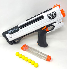 NERF Rival Phantom Corps Helios XVIII-700 with 7 Rival Balls and Ammo Clip Used