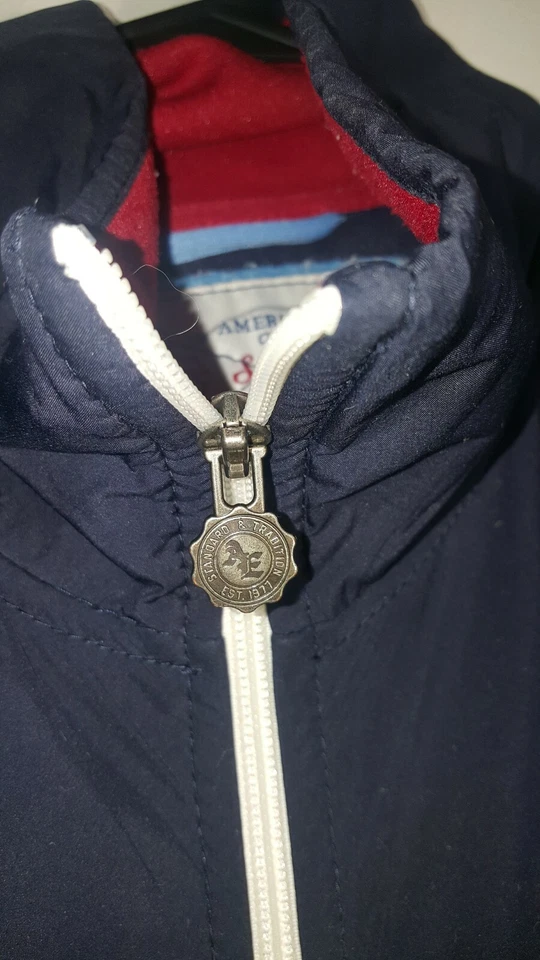 Chaqueta deportiva retro American Eagle años 90 calentamiento Activeware Foto 3 de 4