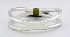 SOLID PLAIN BAND RING .925 STERLING SILVER - New With Tag
