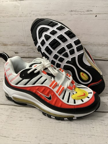 Nike Air Max 98 GS Bright Crimson/Black 