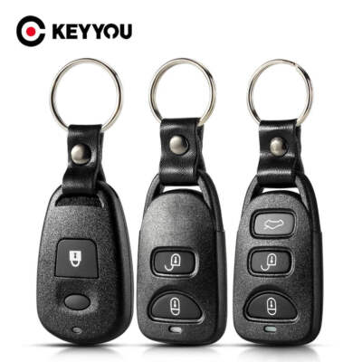 KEYYOU For Hyundai Kia Tucson Sonata Santa FE Carens Replacement 2+1 2 3+1 Butto