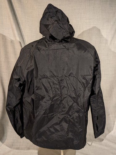 Vintage Sesame Place Windbreaker Anorak Jacket Size M Nylon Pullover Hooded - Picture 3 of 9