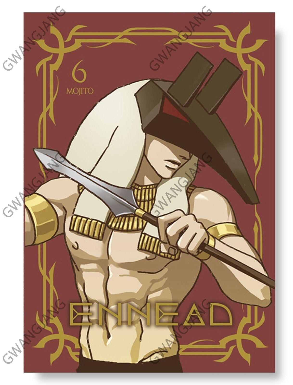 Ennead 6 Korean Edition 엔네아드 Famous Kpop Fun Legend Hot Wow Webtoon