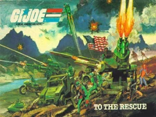 G.I. Joe Toy Figures 13" x 19" Action Figure Backdrop Photo Poster 02