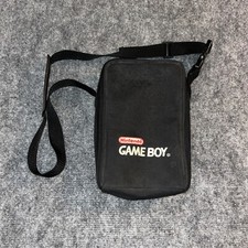 Official Nintendo Original Gameboy DMG Black Vintage Carrying Case Bag w/ Strap