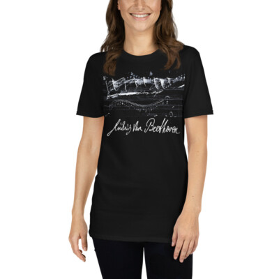 Ludwig van Beethoven's 5th Symphony Classical Music Sheet Music T-Shirt