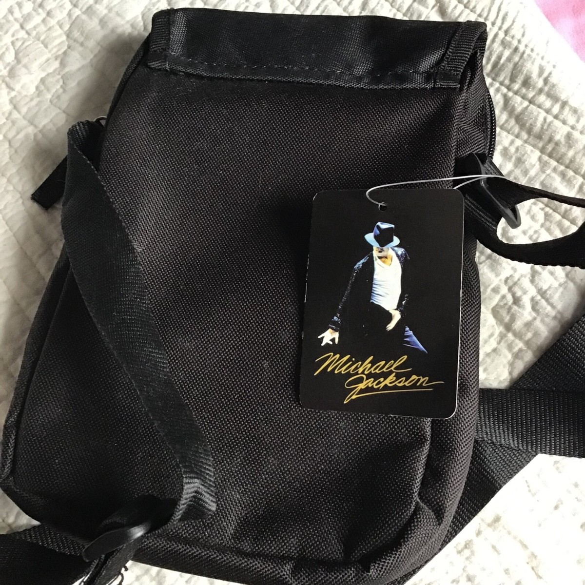 Michael Jackson Pigna School Dangerous Live Backpack Bag w/Zip and