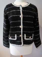 Elsa.m By May Belle Boucle Cardigan /jacket Bnwt Designer Inspired One Size