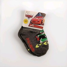New Disney Pixar Cars Socks Gray Size 4.5-5