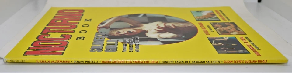 NOCTURNO BOOK n 7, SOLAMENTE GIALLO personaggi, luoghi e paure del giallo all'it - Immagine 3 di 4