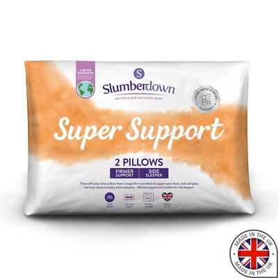 slumberdown firm pillows