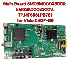 Vizio 6M03M0003300R Main Board 6M03A0002300V for D40F-G9