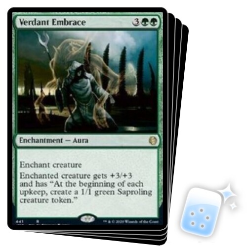 TARJETA COMO NUEVA VERDANT ABRACE X4 Jumpstart Magic Magic Magic Magic The Gathering - Imagen 1 de 1