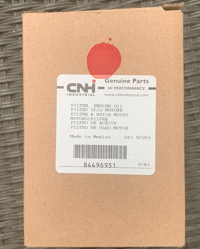 Oil LubeFilter 84496951 CASE  Fits Loaders Skidloaders Tractors backhoes New - Picture 10 of 10