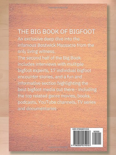 The Big Book of Bigfoot by Brad Groghan (2024 PM) Sasquatch; Brand New - Picture 2 of 2