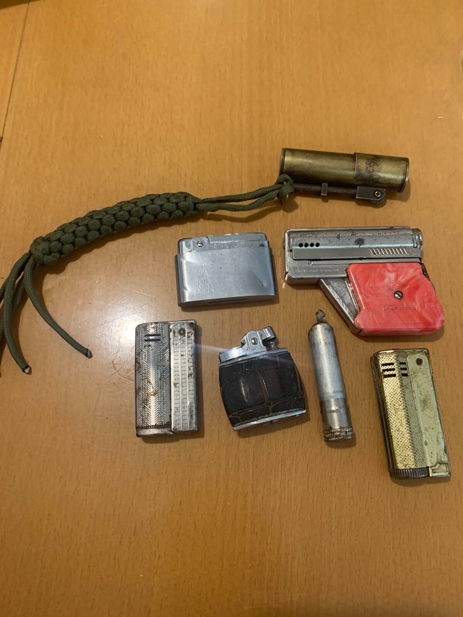 lot of vintage lighters