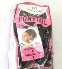 Mayde Beauty 2 Synthetic Ponytail With Drawstring Style Precious Doll Curly