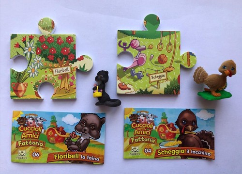 CUCCIOLI CERCA AMICI FATTORIA FULL SET 12 FIGURES 3D - PREZIOSI COLLECTION 2009 - Picture 4 of 6