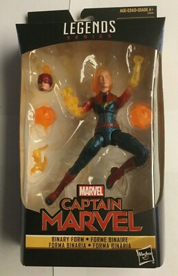 Marvel Legends Captain Marvel Binary Form Action Figure Avengers Toy