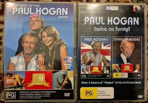 PAUL HOGAN TWICE AS FUNNY DVD ENGLAND & STAND UP HOGES TV COMEDY BEST OF SHOW - 第 1/3 張圖片