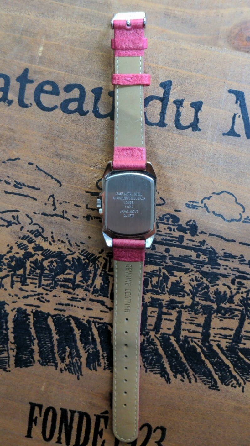 Women's ANNE KLEIN Silvertone Rectangular Case Wa… - image 4