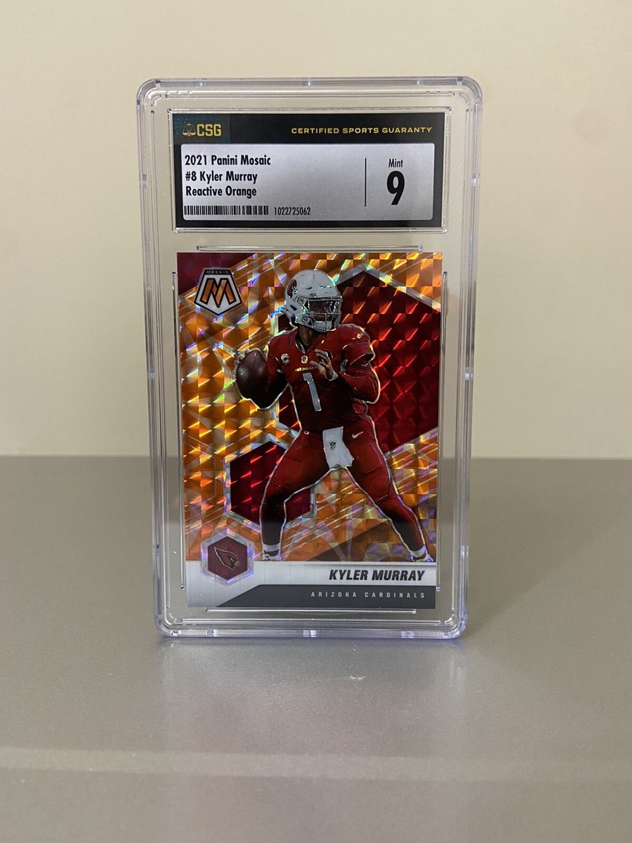 2021 Panini Mosaic - Kyler Murray #8 Mosaic Reactive Orange