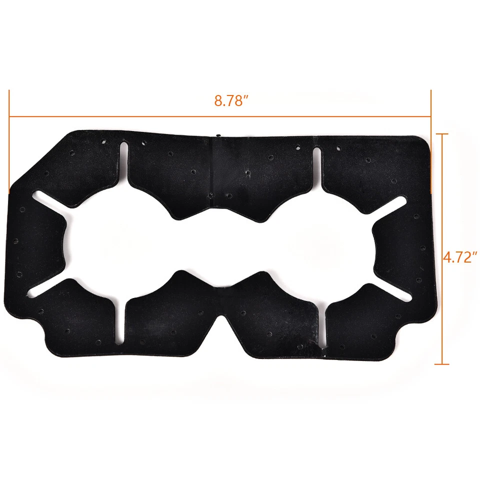 Soporte para taza de consola central negro apto para Honda Ridgeline hoja de espuma retener EE. UU. Foto 2 de 4