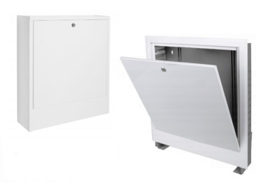Aufputz - Verteilerschrank - Farbe Weiß - Für 2-3 Produktbild-Vorschau 6