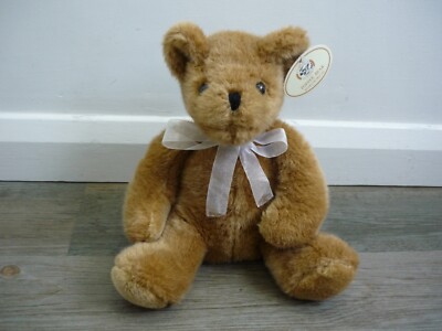 Dot The I Ltd Cornish Goodies TOFFEEBÄR goldbraun Teddy weiches Plüschtier 12 Zoll