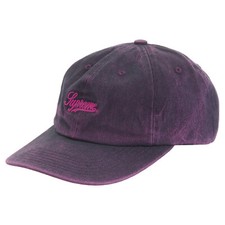 supreme washed twill 6 panel