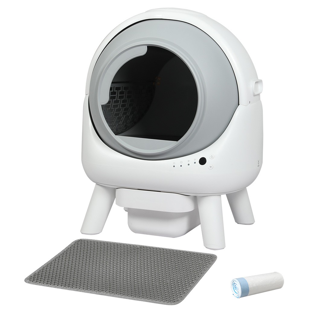 Pawz Cat Litter Box Large Machine Automatic Self Cleaning APP Control White — image 12