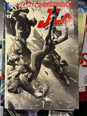 !!! DC COMICS JLA #6 (2016) HARLEYS LITTLE BLACK BOOK
