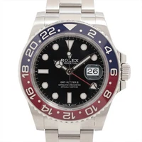 Rolex GMT Master II 126710BLRO SS SS AT black dial oyster bracelet