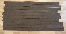 Midwest Products Cork Roadbed Strips Railroad Track Underlayment