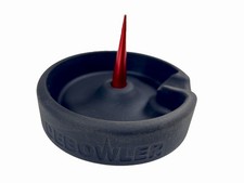 Debowler Minimalist Silicone Ashtray w/ Anodized Billet Aluminum Cleaning Poker