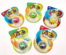 Big Time Toys Yoyo Ball Automatic Return Yoyo, Party Pack of 5, Assorted Colors