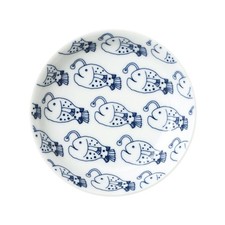 natural69 Hasamiware Cocomaine Janke Small Plate Anglerfish Made in Japan