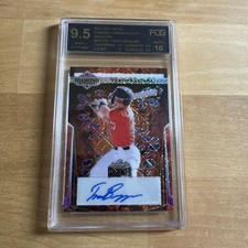 2023 Leaf Metal Diamond Wonders Mojo Fire #’d 3/3 Travis Bazzana ⚾  Rookie 