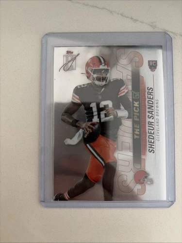 2025 Topps Signature Shedeur Sanders Base (RAW)